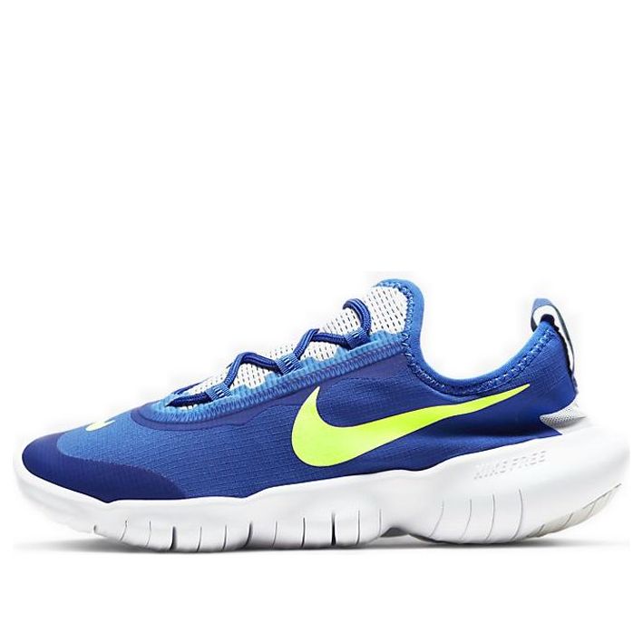(GS) Nike Free RN 5.0 Blue/Green CJ2079-400
