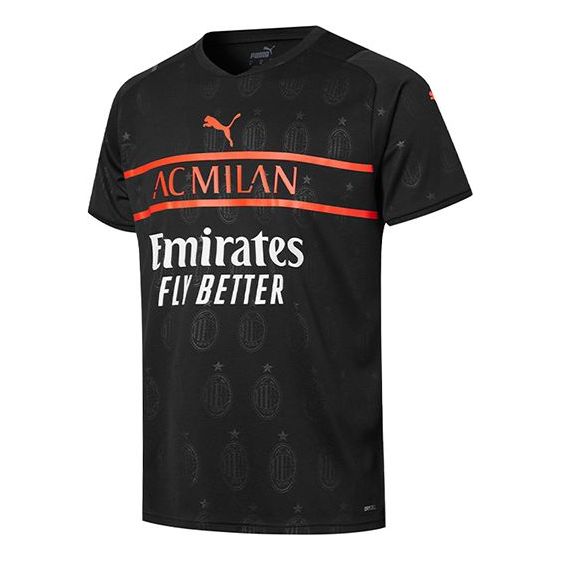 PUMA SW 21-22 AC Milan Third Shirt 'Black' 759132-03