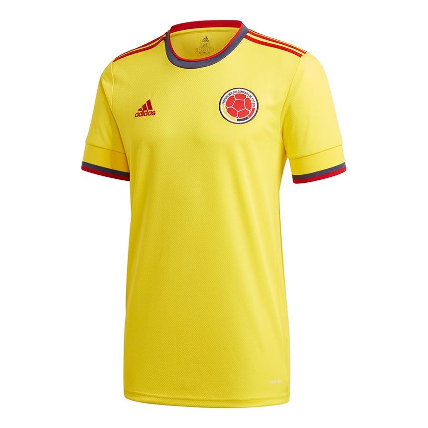 adidas FCF H JSY National Team Home Fan Edition Soccer/Football Sports Short Sleeve Jersey Yellow FT1475