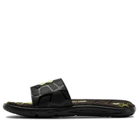 Under Armour Mercenary Slippers Black/Green 3022713-001