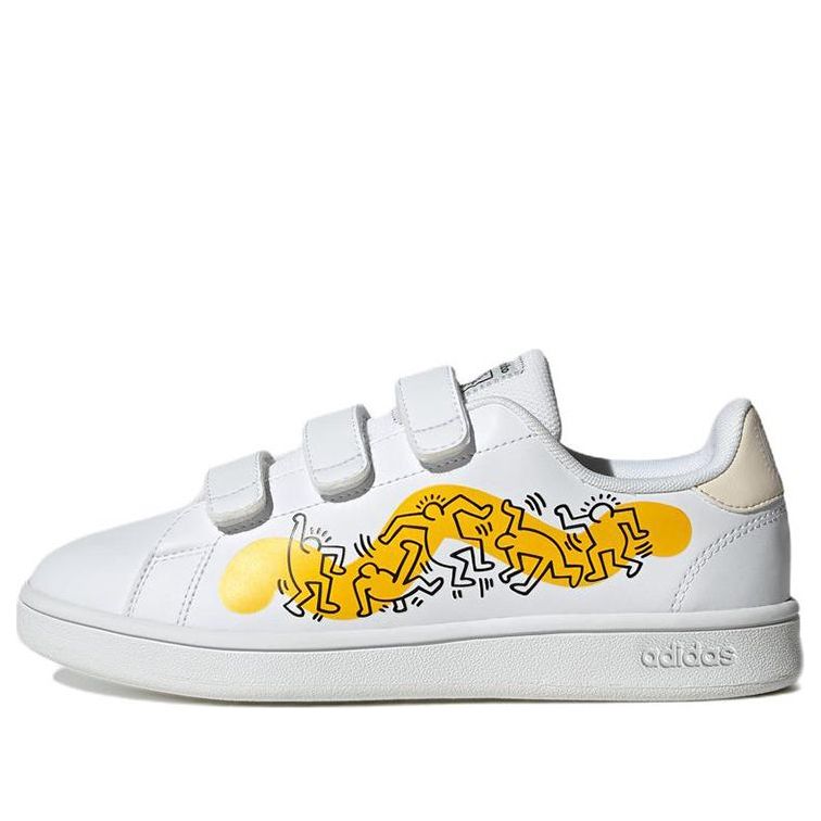 adidas Advantage . 'White Yellow' GX3685