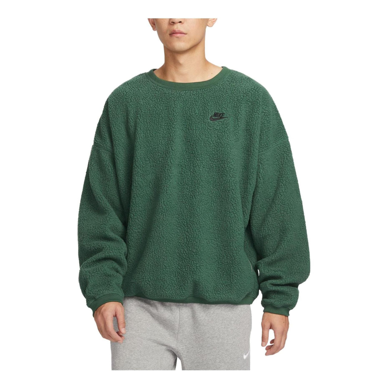 Nike Club Fleece Winterized Crew 'Fir' FB8379-323
