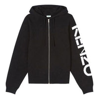 KENZO Logo Printing Jacket Coat Male Black F965CA2003BA-99