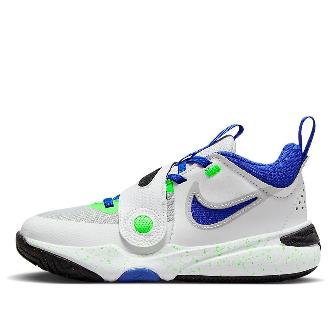 (PS) Nike Team Hustle D 11 Shoes 'Green Strike Racer Blue' DV8994-101