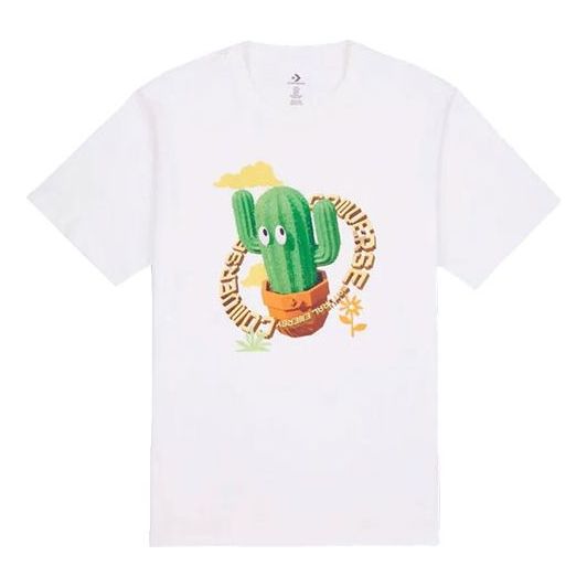 Converse Animated Cactus Graphic Tee 'White' 10023995-A01