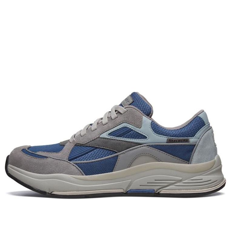 Skechers Benago Grey/Blue 66266-GYBL