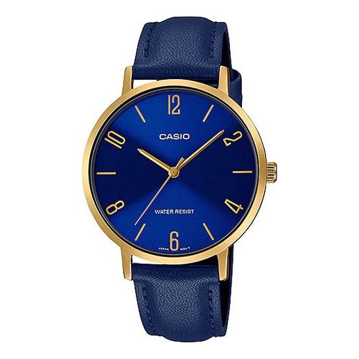 CASIO Quartz Waterproof Blue Analog LTP-VT01GL-2B