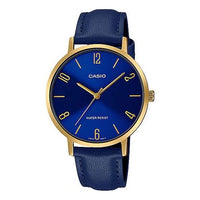 CASIO Quartz Waterproof Blue Analog LTP-VT01GL-2B