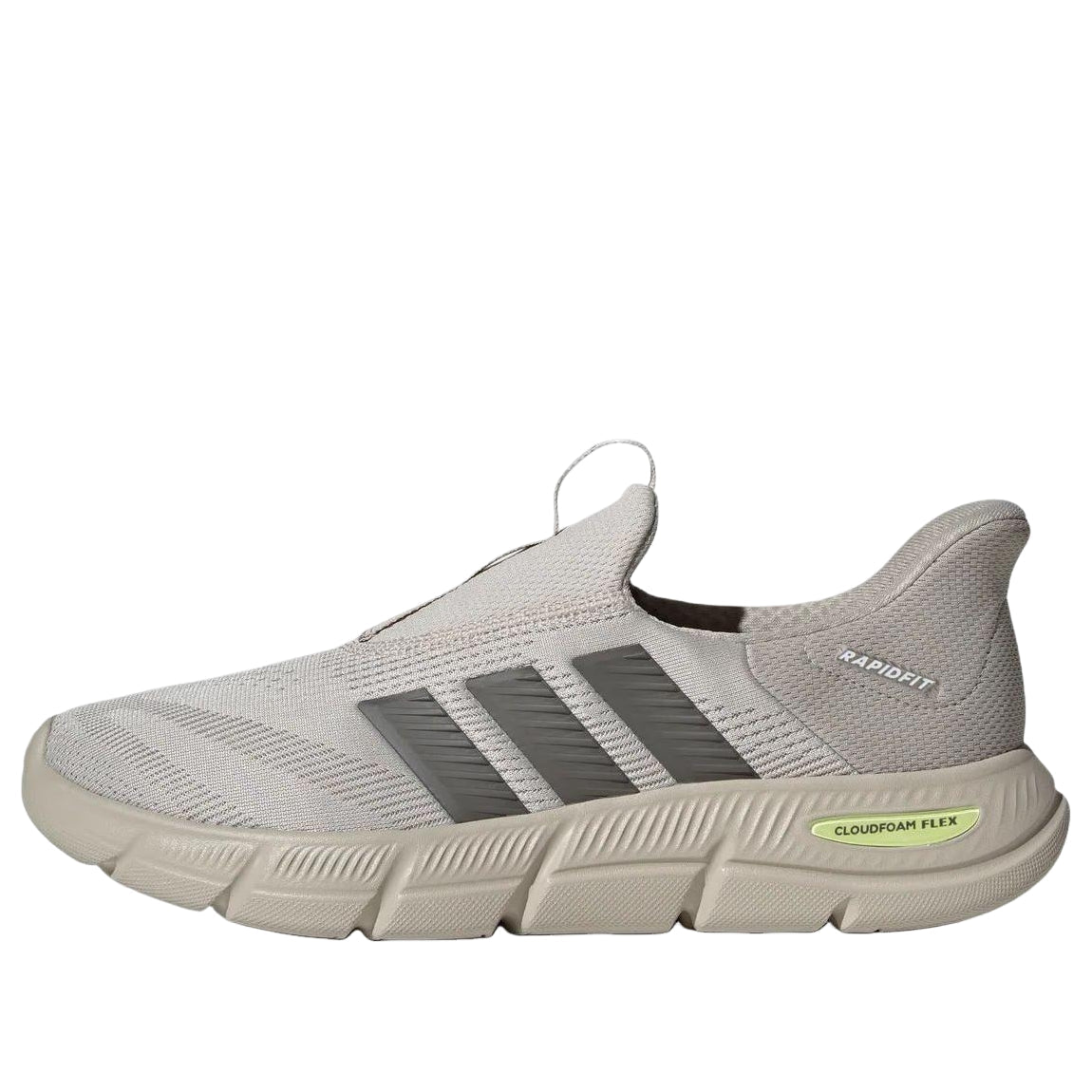 adidas Cloudfoam Flex Lounge Rapidfit 'Beige Cinder Light Brown' KJ4724