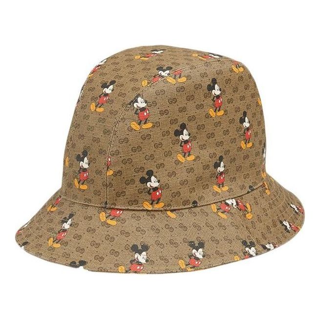 Gucci x Disney Mickey Monogram Bucket Hat 'Brown' 602978-4HI86-8475