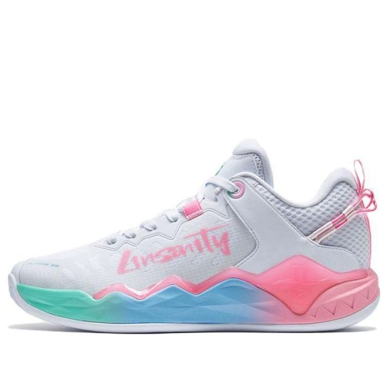 Xtep JLIN-Team V2 Jeremy Lin 'White Neon Pink' 877119120013-WHTPNK