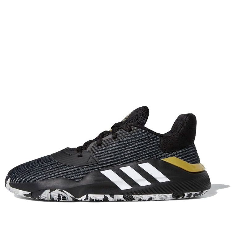 adidas Pro Bounce 2019 Low 'Black Gold Metallic' EF0469