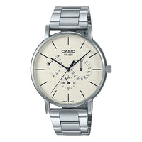 CASIO Male DRESS Japan / South Korea Fashion Sports SilverWhite Analog MTP-E320D-9EVDF