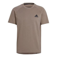 adidas Designed For Gameday T-shirt 'Chalky Brown' HF5925