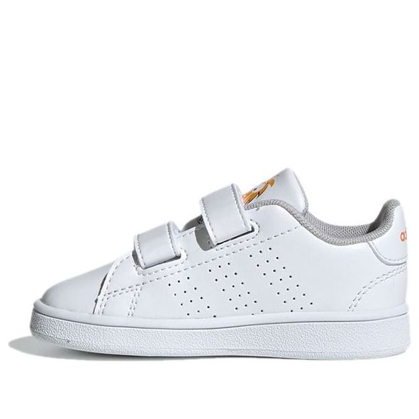 (TD) adidas neo Advantage 'White Orange' EF0305