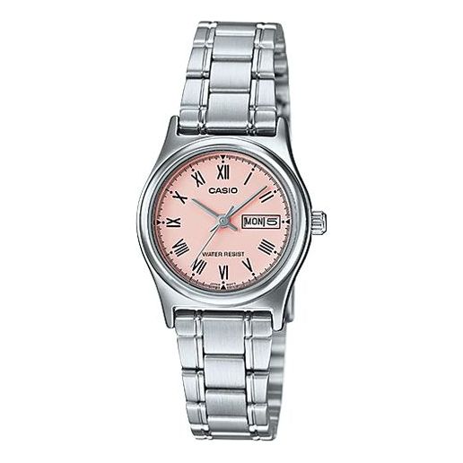 CASIO Waterproof Stainless Steel Strap Silver Analog LTP-V006D-4B