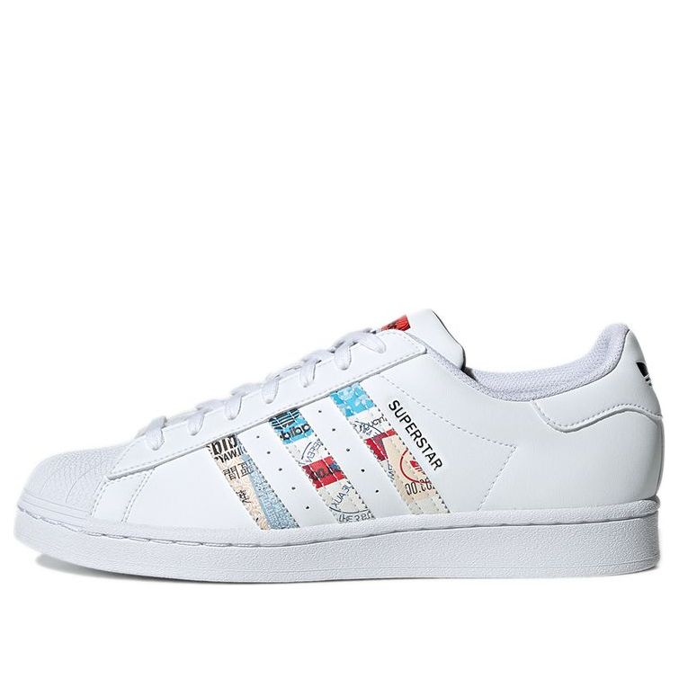adidas Originals Superstar Shoes 'White Multi-Color' GY9023