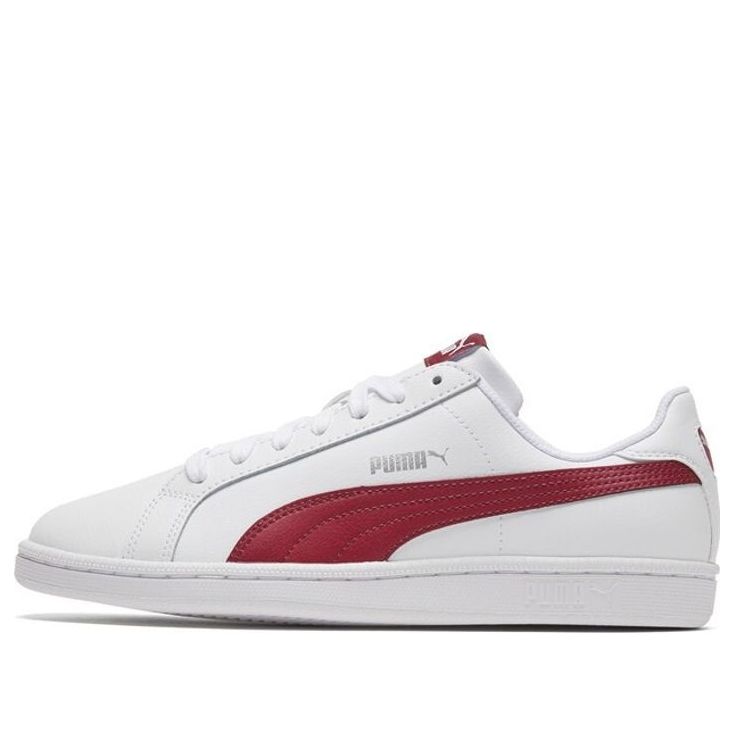 PUMA Smash Leather 'White Tibetan Red' 356722-23