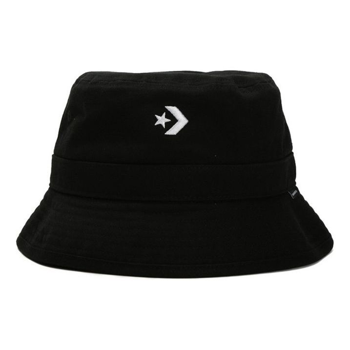 Converse Star Chevron Classic Bucket Hat 'Black' 10008505-A01
