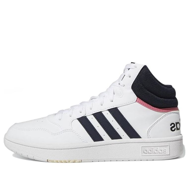 (WMNS) adidas Hoops 3.0 Mid Classic Shoes 'White Legend Ink' GW5455