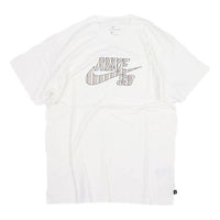 Nike Sb Skateboard Large Colorful Logo Sports Short Sleeve t White CW1463-100