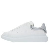 Alexander McQueen Oversized Low-Top Sneakers 'White Silver' 735770WICYU9071