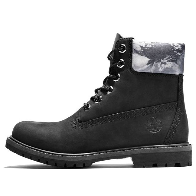 (WMNS) Timberland Premium 6-inch Waterproof Boot 'Cloudy Black Nubuck' A2ESH001