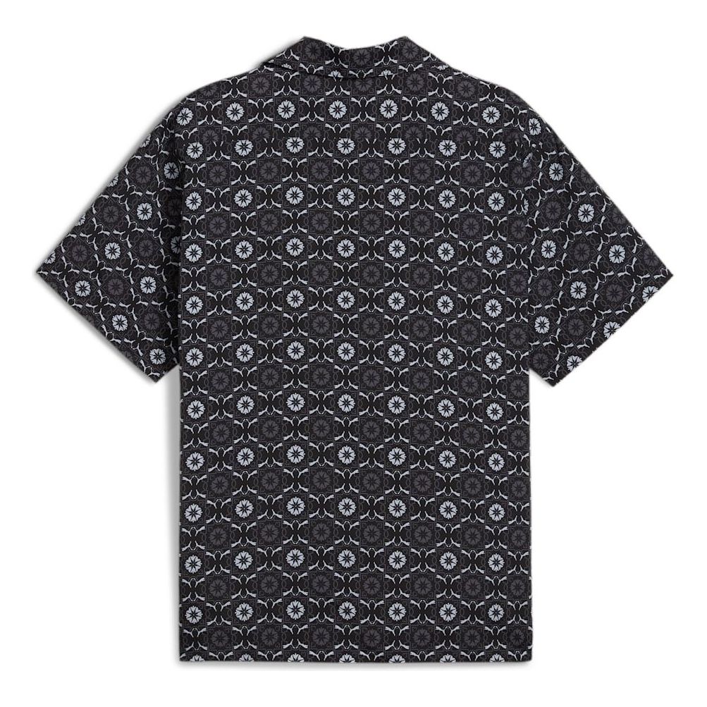 PUMA Classics New Prep Aop Woven Shirt 'Black' 627953-01