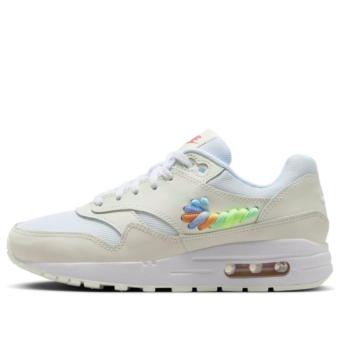 (GS) Nike Air Max 1 SE 'Rainbow Lace Swoosh' FN4782-100