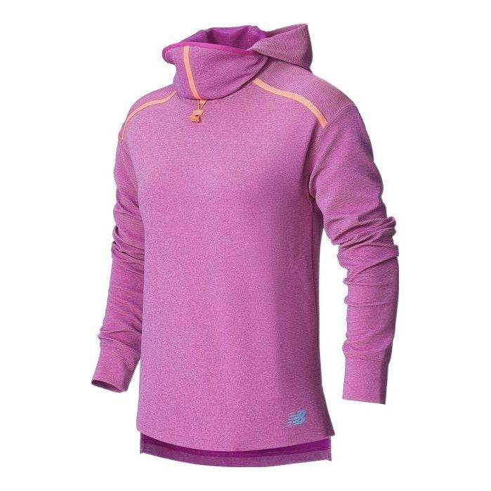 (WMNS) New Balance Casual Sports Hoodie Pink Purple WT21286-MP2