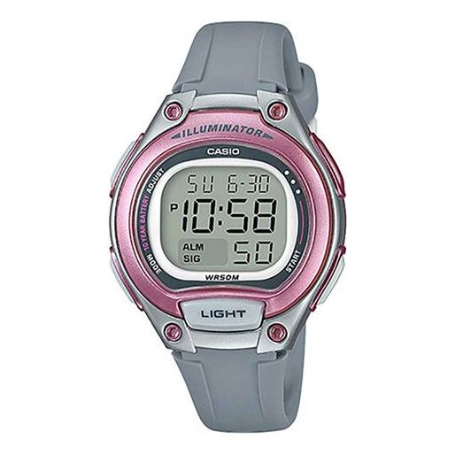 CASIO Vintage Sports Fashion Pink Digital LW-203-8AVDF