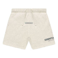 Fear of God Essentials Fw21 Sweatshort 'Light Heather Oatmeal' FOG-FW21-175