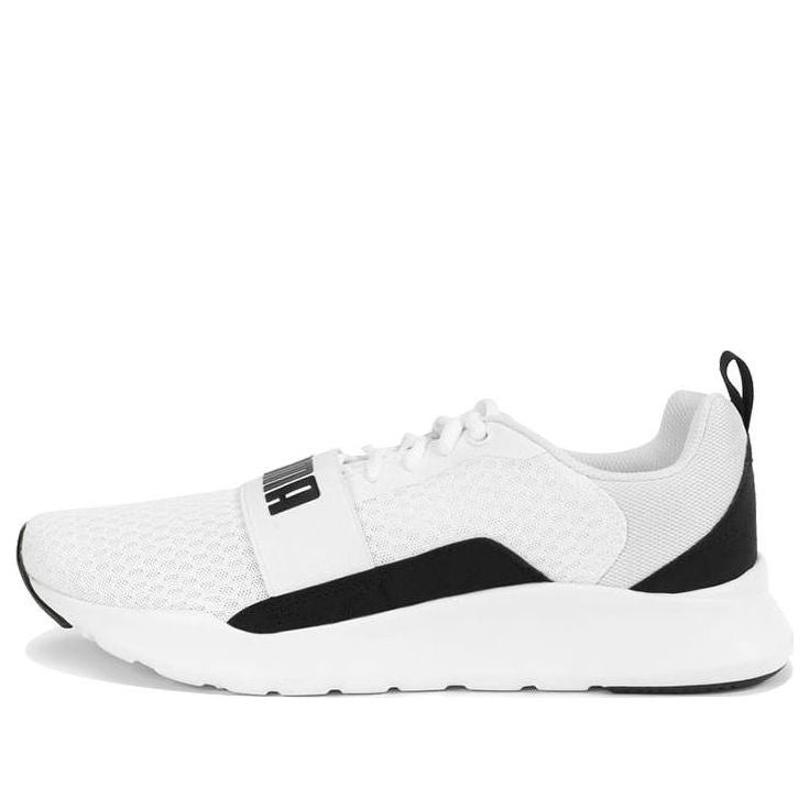 PUMA Wired Low Running Shoes White/Black 366970-24