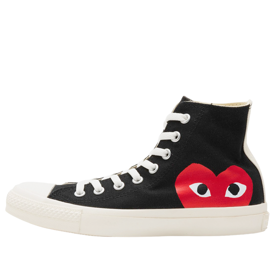 Converse x COMME des GARCONS PLAY Chuck 70 Hi 'Black' 1CK710