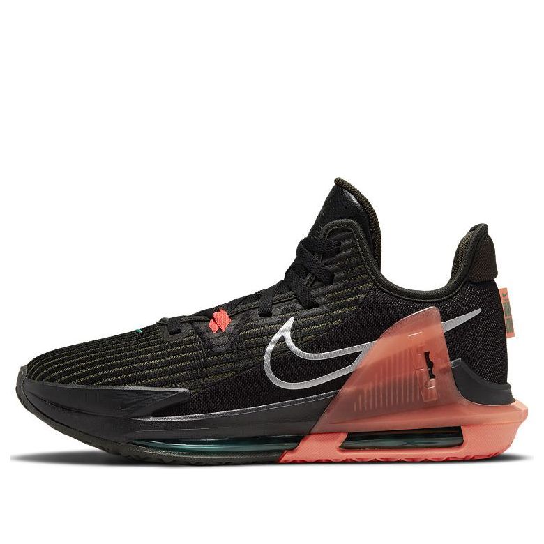 Nike LeBron Witness 6 'Black Sequoia Crimson Pulse' CZ4052-001