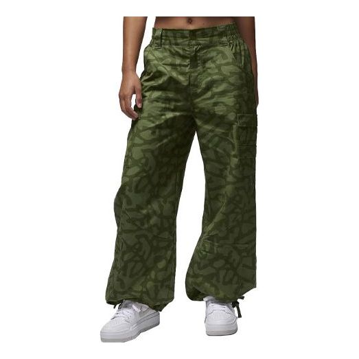 (WMNS) Air Jordan Chicago Pants 'Light Olive Green' FD7212-340