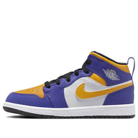 (PS) Air Jordan 1 Mid 'Lakers' DQ8424-517