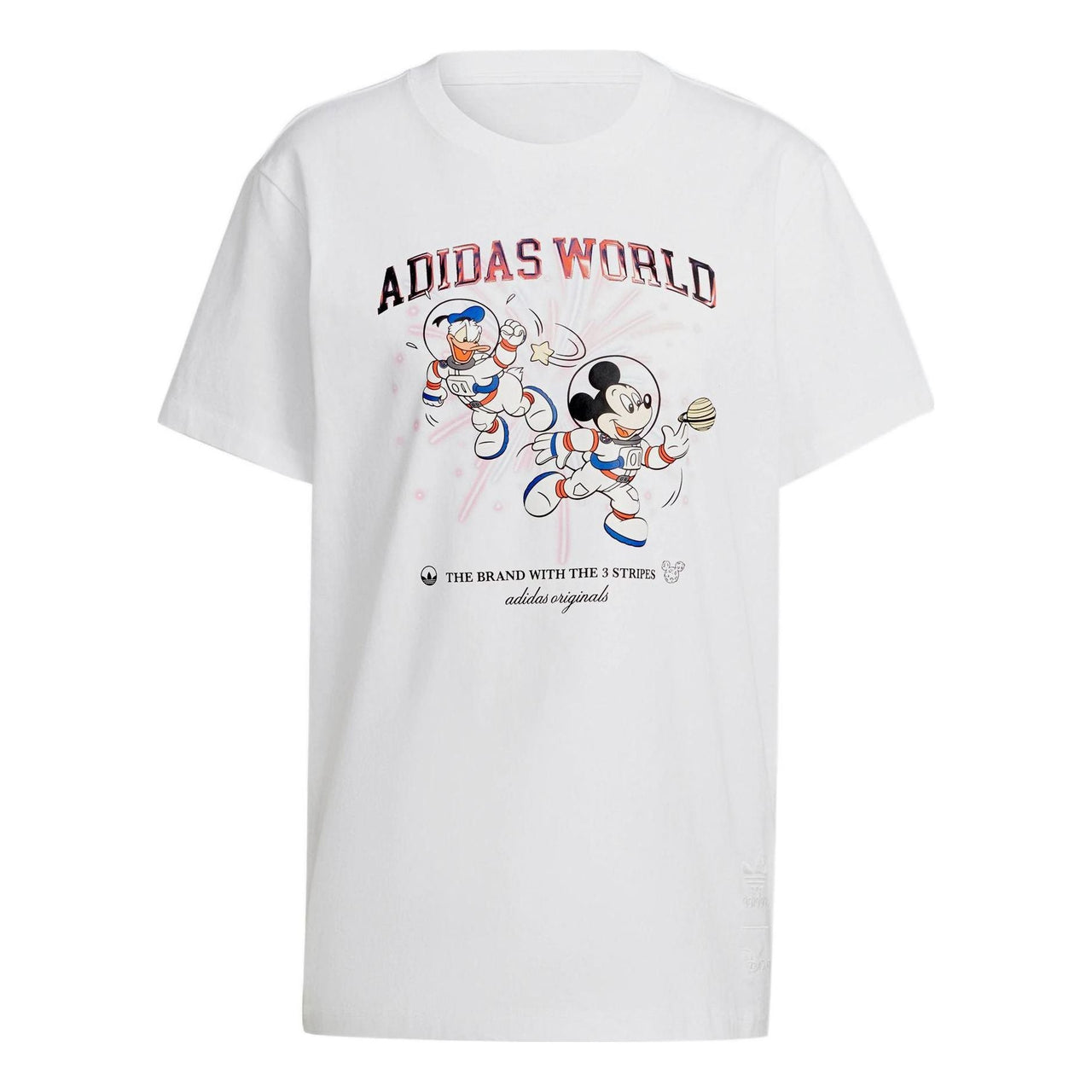 (WMNS) adidas x Disney Graphic T-Shirt Asia Sizing 'White' HL9051