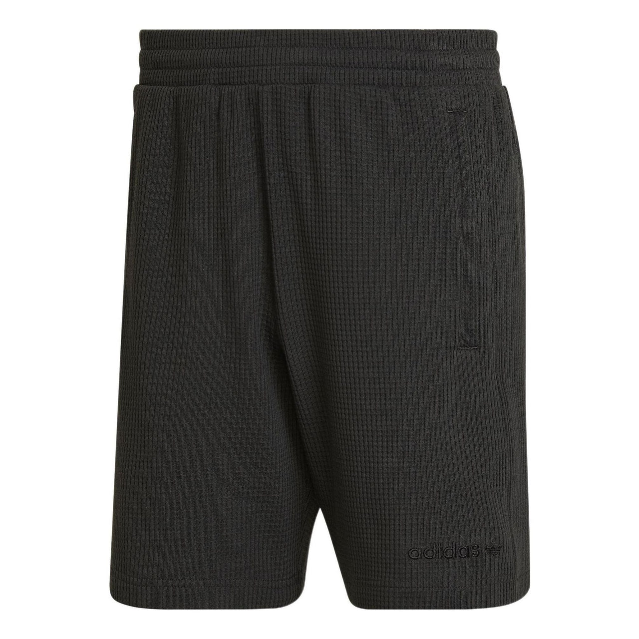 adidas originals Waffle Short Casual Breathable Running Sports Shorts Black HP0423