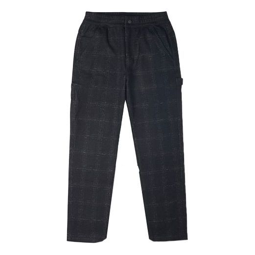 Converse Wool Carpenter Pants Plaid 'Black' 10019998-A01