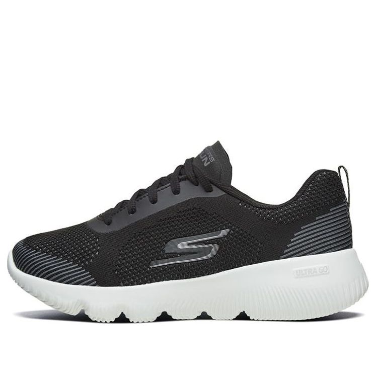 (WMNS) Skechers Go Run Focus Low-Top Sneakers Black 15178-BKW
