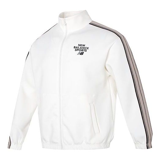 New Balance Sport Club Coat 'White Black Red' 6DD12043-IV