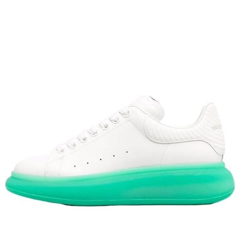 Alexander McQueen Oversized Sneakers 'White Green' 682397WIB949487