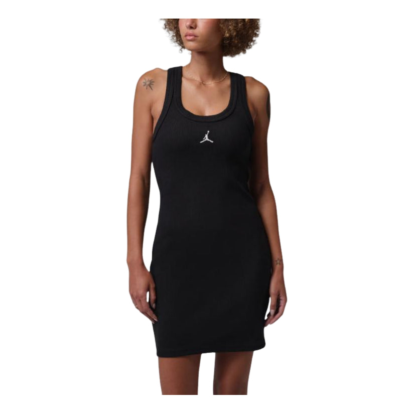 (WMNS) Jordan Brooklyn Vest Dress 'Black White' IF1389-010