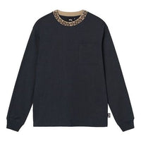 Stussy Flower Mock Neck T-Shirt 'Black' 1140284
