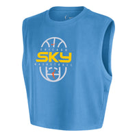 (WMNS) Nike Chicago Sky WNBA Authentic Cropped T-Shirt 'Coast' IQ8206-462