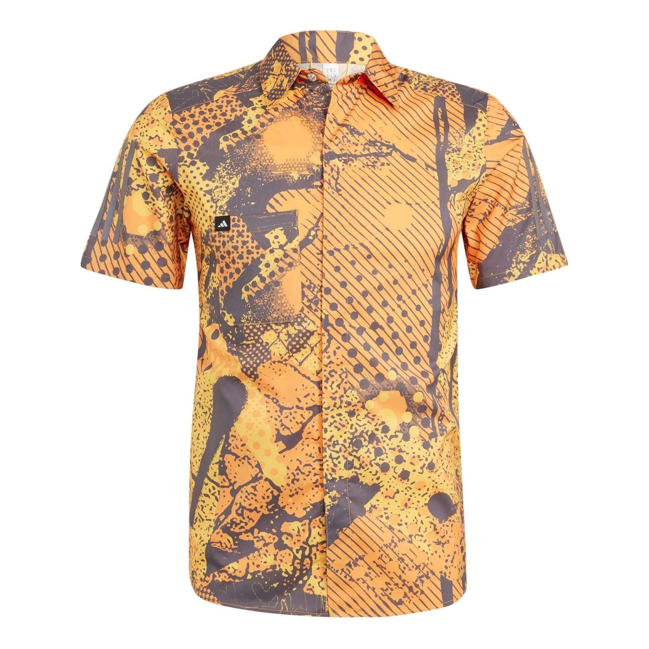 adidas Trackstand Stenciled Art Cycling Shirt Asia Sizing 'Charcoal' IN4562