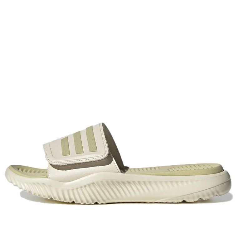 adidas Alphabounce Slide 'Wonder White Sandy Beige Metallic' GY9418