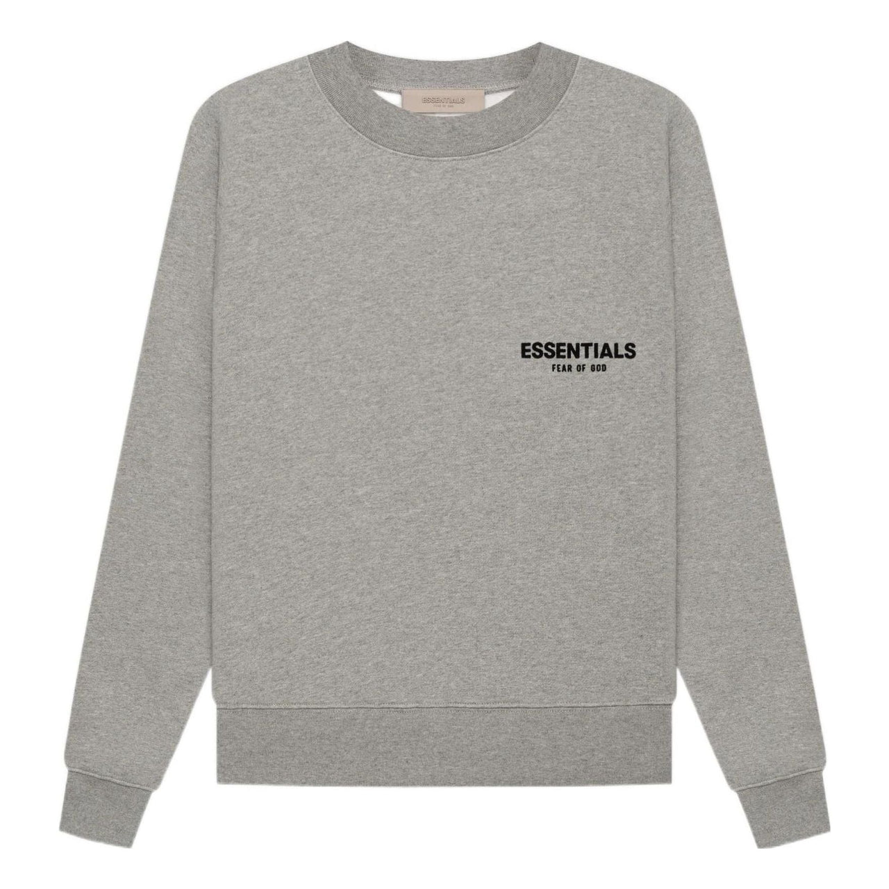 Fear of God Essentials FW22 Crewneck 'Dark Oatmeal' FOG-SS22-614