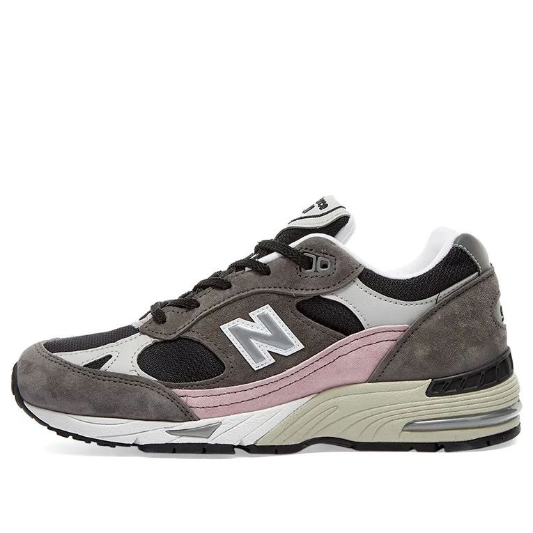 (WMNS) New Balance 991 Made In England 'Black Grey' W991KWG